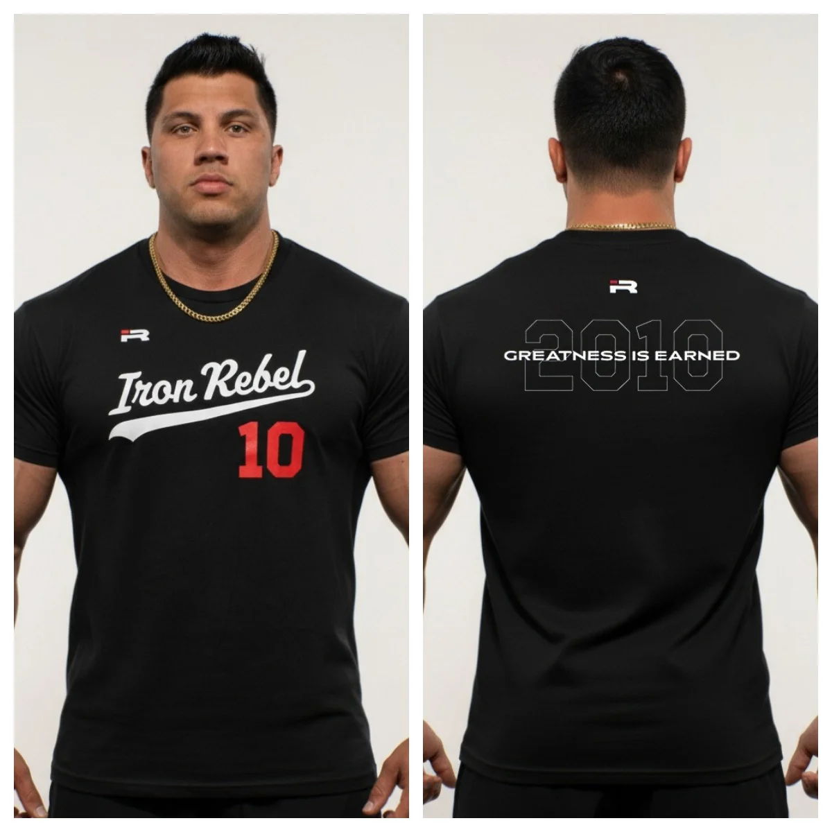 2026 Dugout Tee Fitted Workout T-shirt  _ Perfect for Bodybuilders & Powerlifters