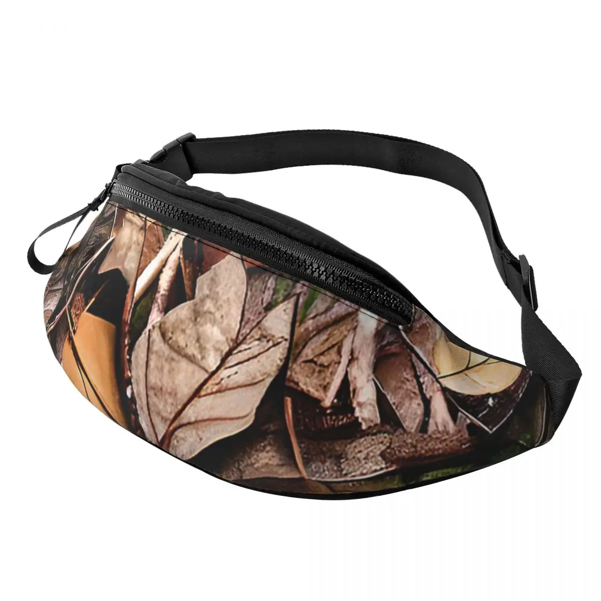 

Реалистичная камуфляжная поясная сумка для охоты на дереве с листьями и корами, камуфляжная поясная сумка для женщин и мужчин, поясная сумка через плечо для бега, телефон, сумка для денег