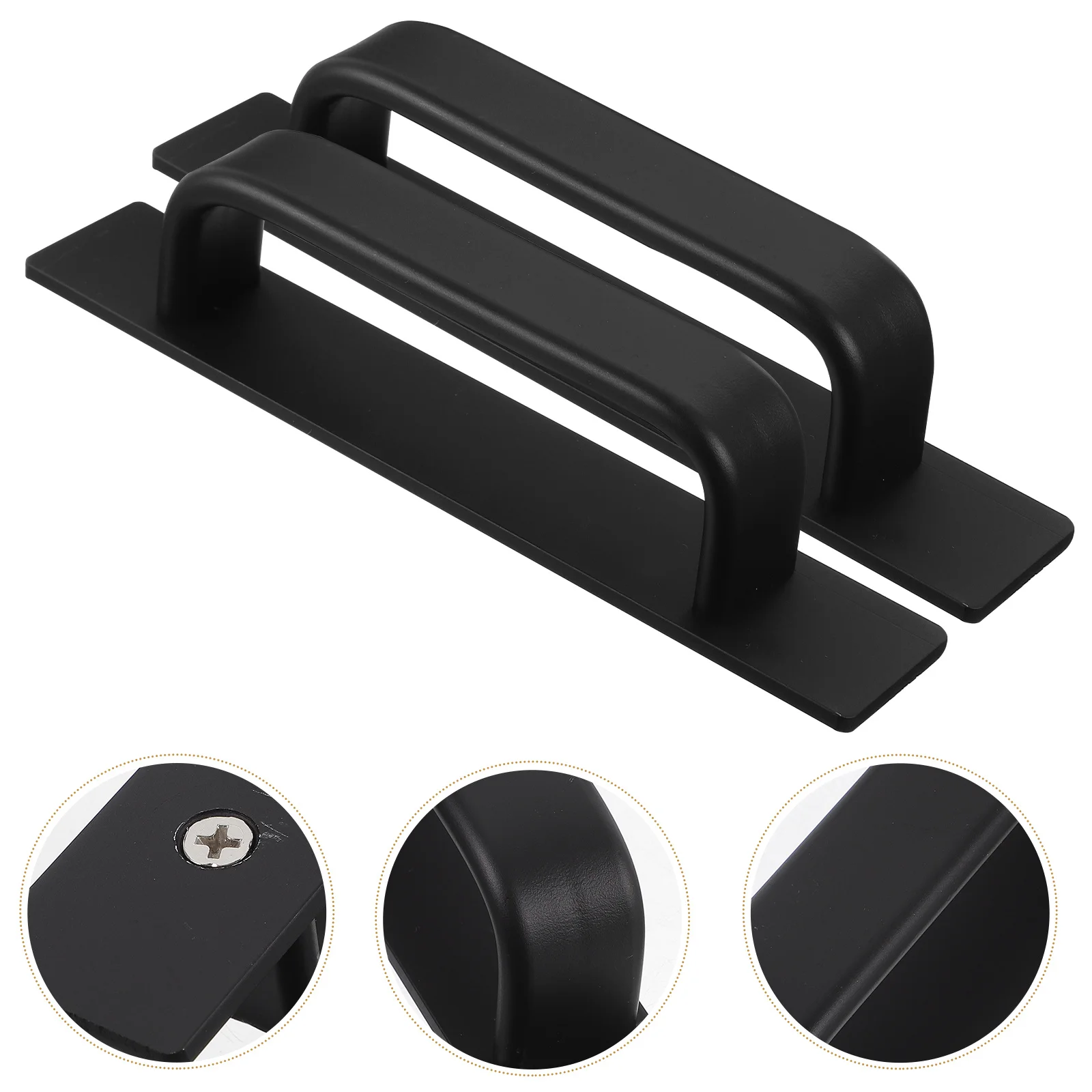 2 uds manijas de gabinete 148Mm tiradores de cajón adhesivos ergonómico liso pulido sin rebabas armario de cocina puerta corredera