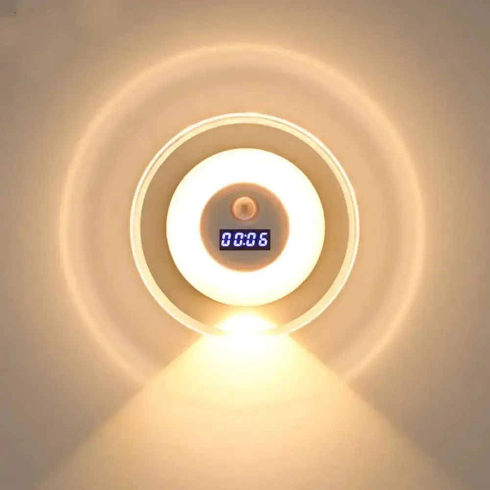 

Stepless Dimming Dimmable Bedside Lamp Human Body Sensing Wall Light Motion Sensor Night Light Small Size Spotlight