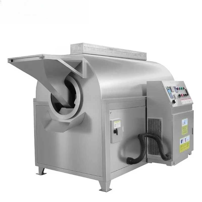 Customized Commercial Electric Nut Roasting Machine Peanut Cashew Pumpkin Seed Barley Grain Roaster Processing Equipment
