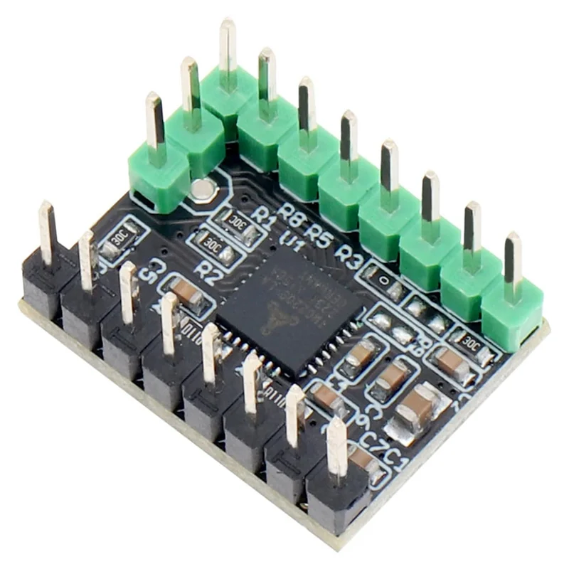

Изысканный 4 комплекта драйвера шагового двигателя TMC2209 V2.0 для Ender 3 E3D V3, плата управления, детали 3D-принтера, замена A4988 с UART Suppo