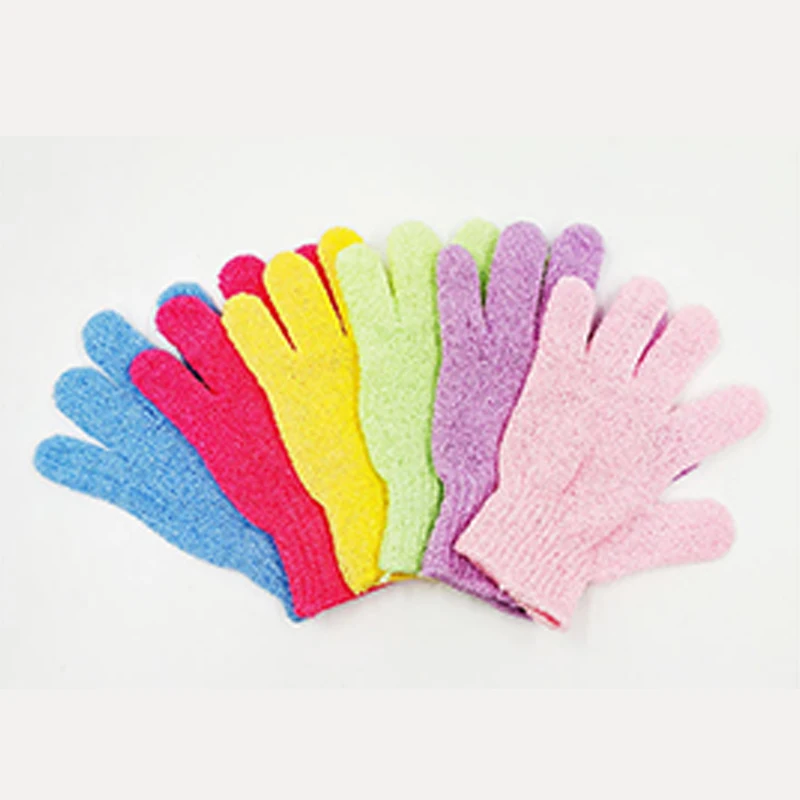 

2 Pcs Shower Gloves Skin Exfoliation Body Massage Sponge Shower Scrubber Back Scrub Moisturising Spa Supplies