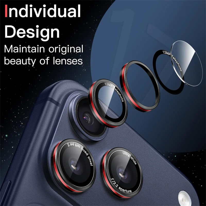 حافظة لهاتف آيفون 17 Air 16 E 15 14 Pro Max Plus 13 Mini 17Pro 17Air 16E IPhone17 ملحقات غطاء ممتص الصدمات #2