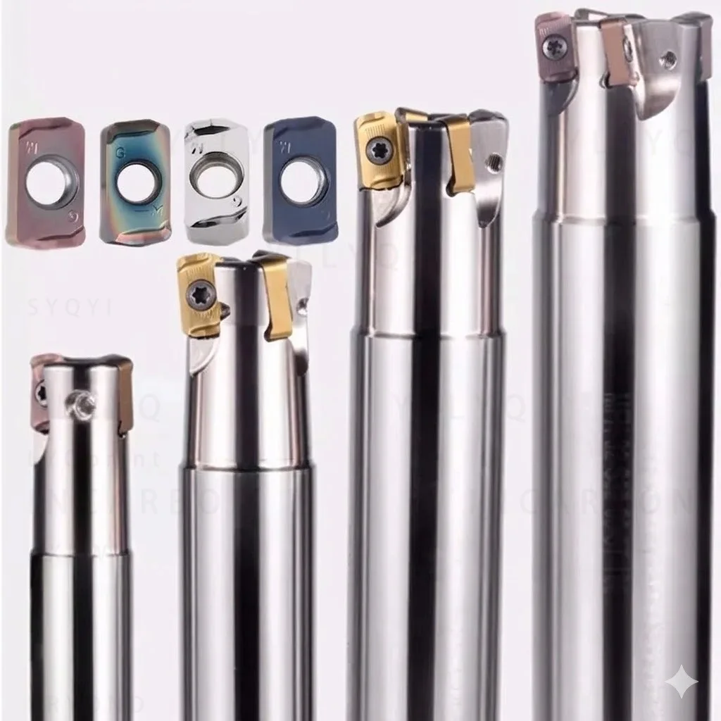 

MFH03R Series LOGU CNC Fast-Forward Feed Cutter LOGU030310 Double-Sided Milling Cutter Holder with Tungsten Carbide Insert