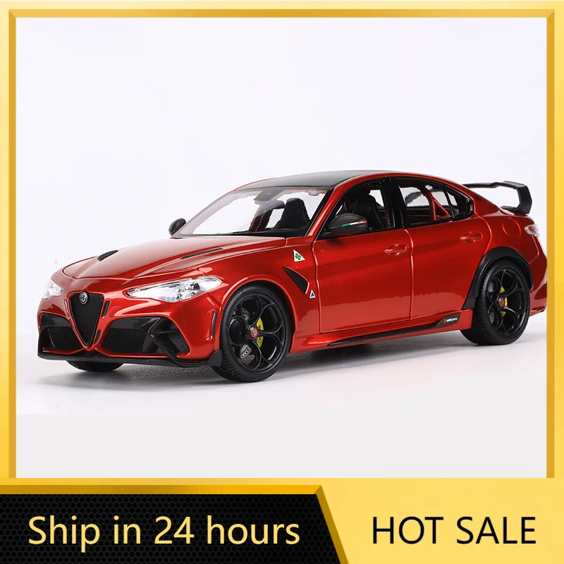 

Car Stickers Burago 1:18 Alfa Romeo Giulia GTAm Open All Doors Alloy Model Car