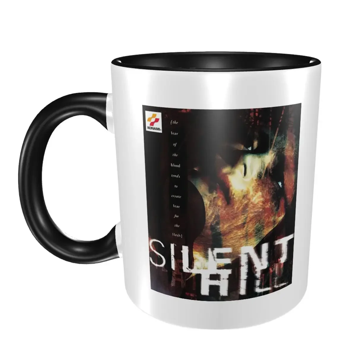 

Silent Hill F Horror Game Mug Funny Ceramic Coffee Cups Tea Mugs Milk Cup Drinkware Gifts for Friends