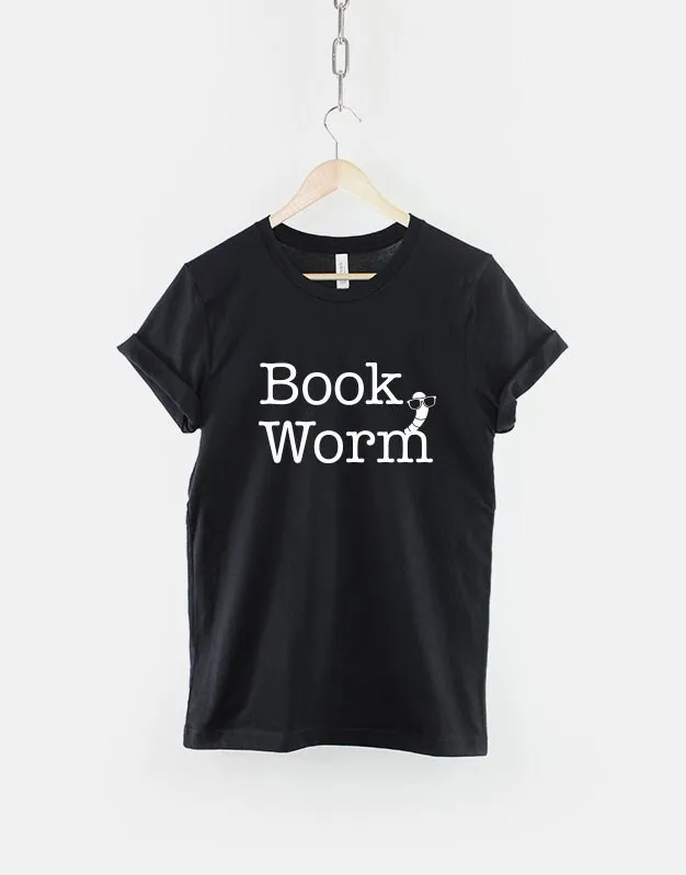 Book Worm Funny Hipster Student T Shirt