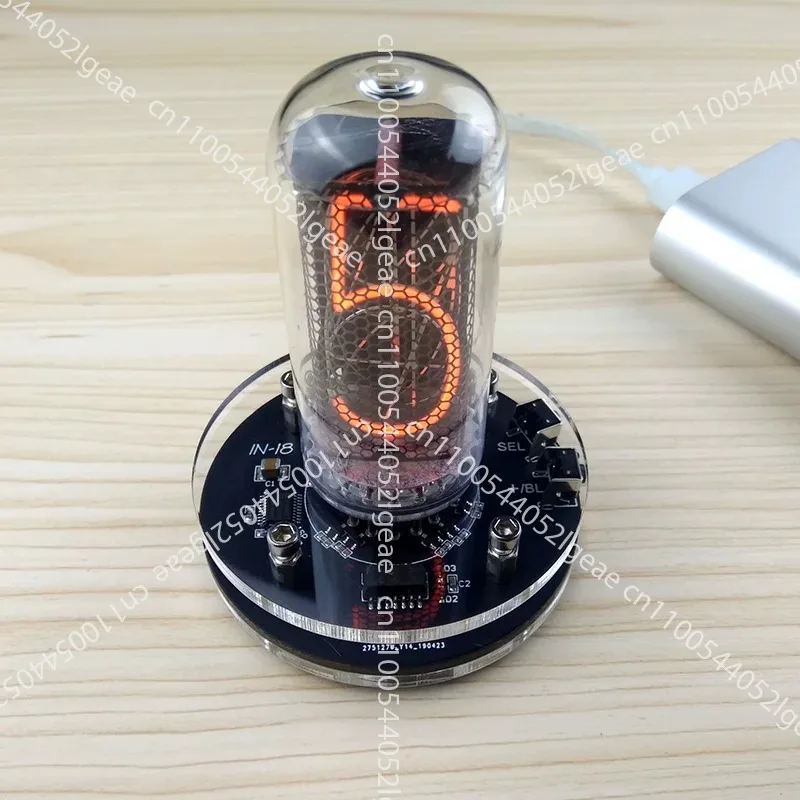 Single-tube IN-18 Glow  Clock