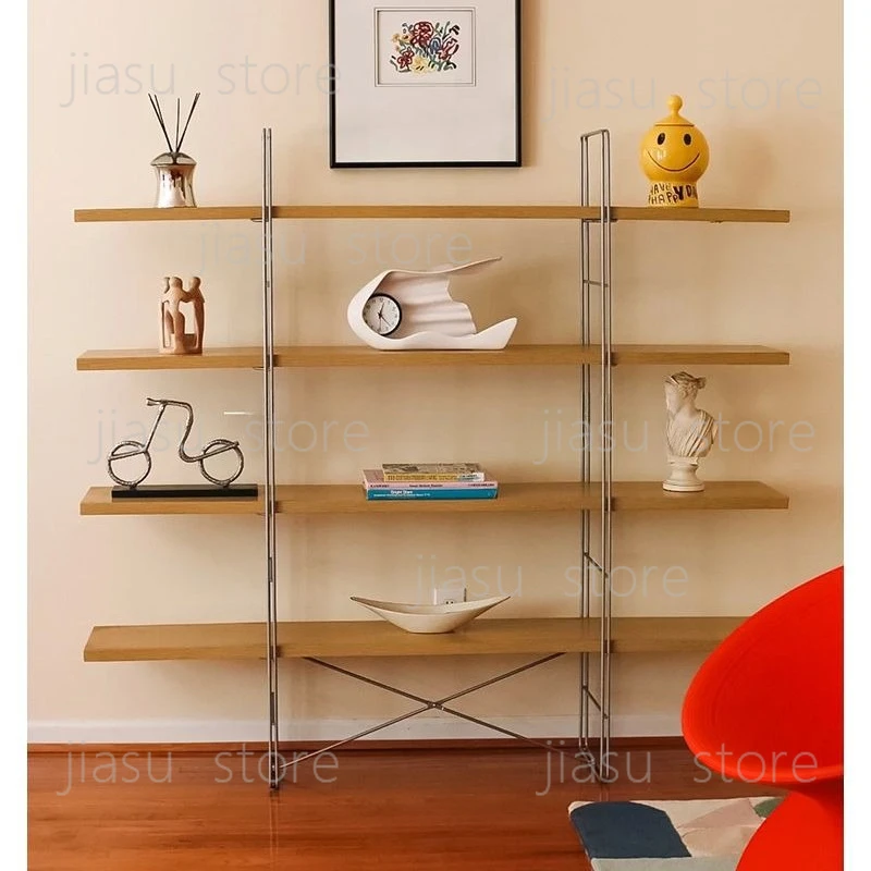 Floor Standing Storage Shelf, Minimalist Wall-mounted Display Rack, Modern Entryway Multi-tier Decorative Organizer