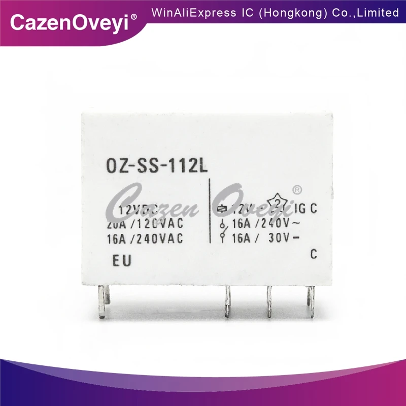 OZ-SS-112L 16A  relay 12VDC