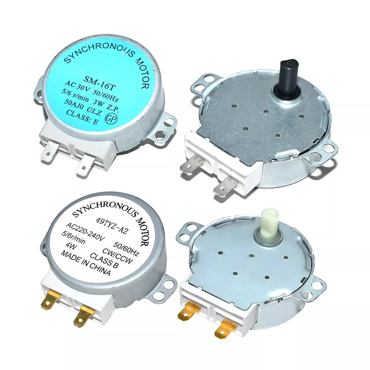 New Universal Microwave Oven Accessories: Rotary Motor AC 30V 5/6rpm Synchronous Motor AC 220V 240V 5/6rpm CW/CCW