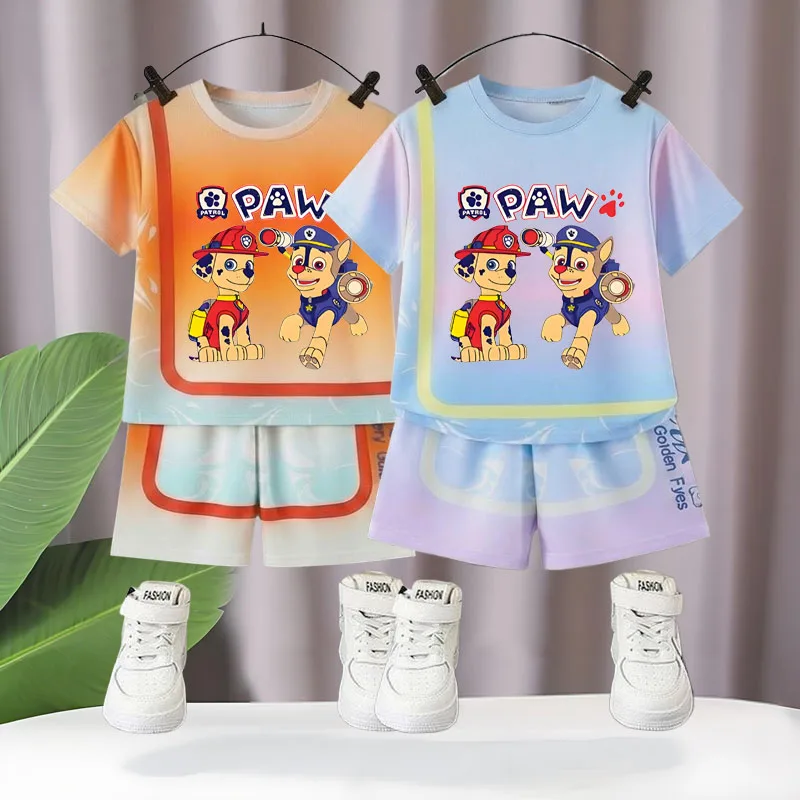 2026 Summer Breathable Children's Casual Outfits Comfy Mesh Boys Basketball Football Clothes Sets Kids T Shirt Shorts Two Piece