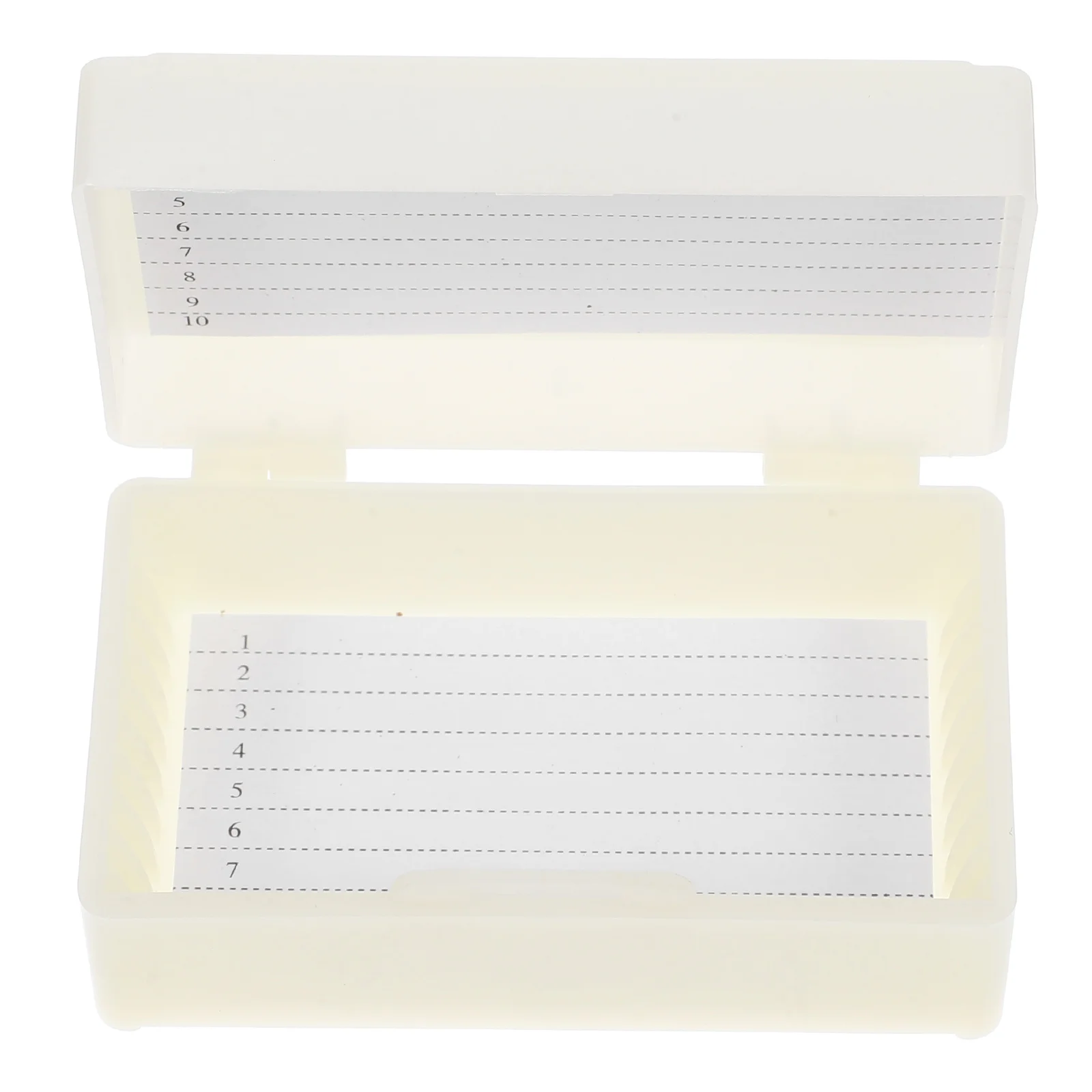 

Microscope Accessories Storage File Boxes Organizer Holder Laboratory Container