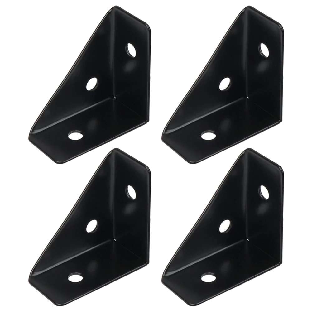 Solid Support Iron Angle Brackets Hardware Accessorie Package Contents Protector Solid Support Specifications Black White