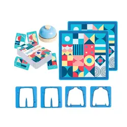 Juguetes Educativos de clasificación, juguete de entrenamiento de concentración de pensamiento, Sastre, juego de mesa a juego, forma de juguete educativo temprano