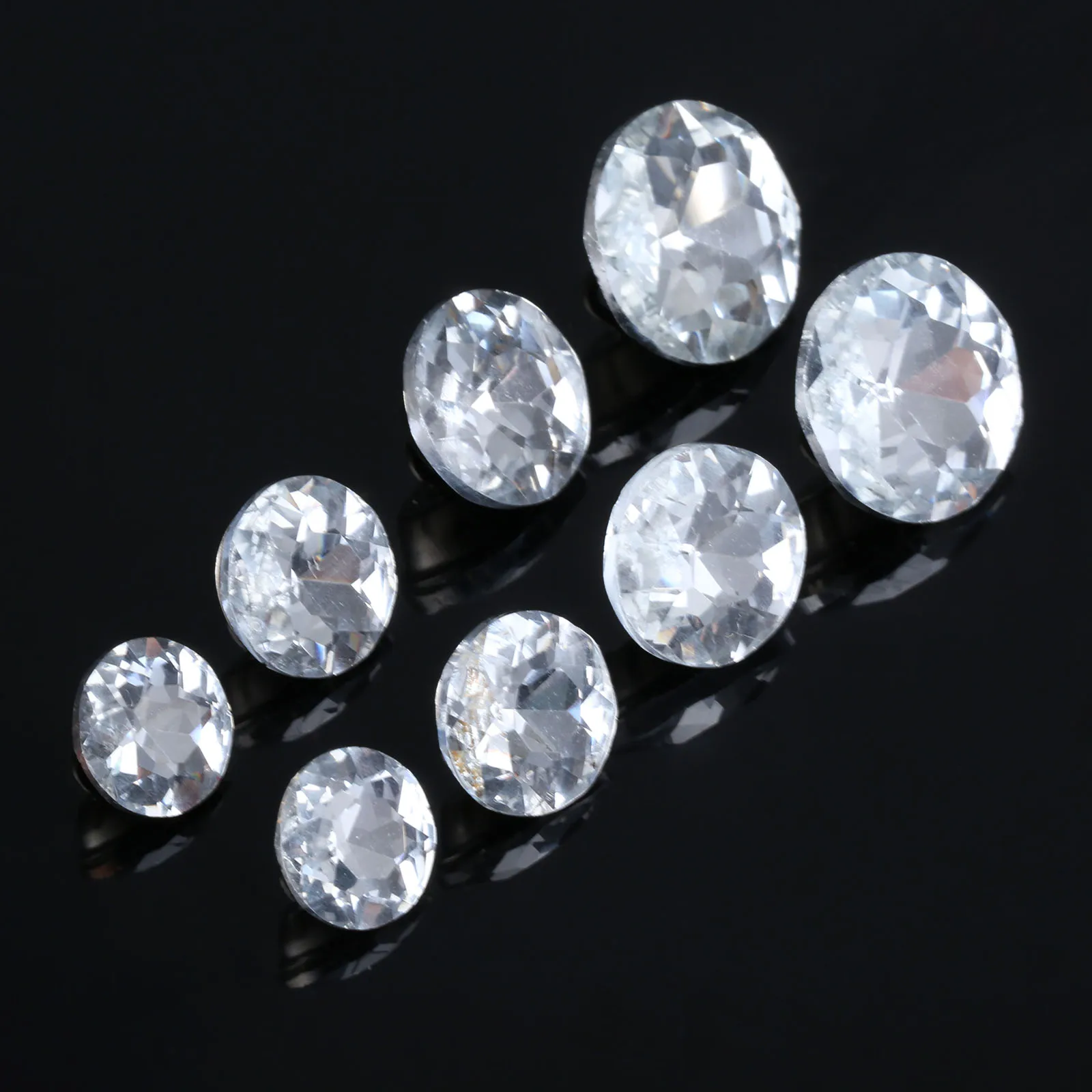 10Pc 14/16/18/22mm Decorative Buttons Diamond Crystal Rhinestone Upholstery Button Sofa DIY Headboard Buttons Sewing Accessories