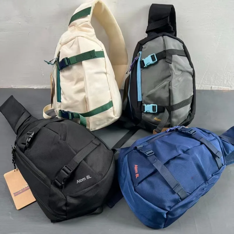 

2025 Men's and Women's 8L Large Capacity Outdoor Sports Chest Bag, Fashionable Cycling Crossbody Shoulder Bag