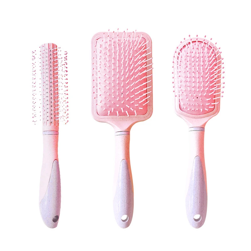 Peigne à coussin d'air à friser moelleux, brosse à cheveux de Massage antistatique, brosse à cheveux bouclée démêlante pour femmes, coiffure