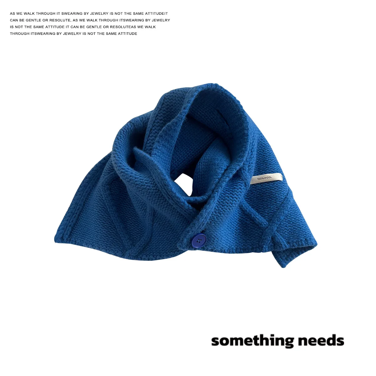 autumn-winter-women-100-percent-wool-knitted-neck-snood-dual-purpose-button-shawl-warm-neck-protector-simple-versatile-wrap