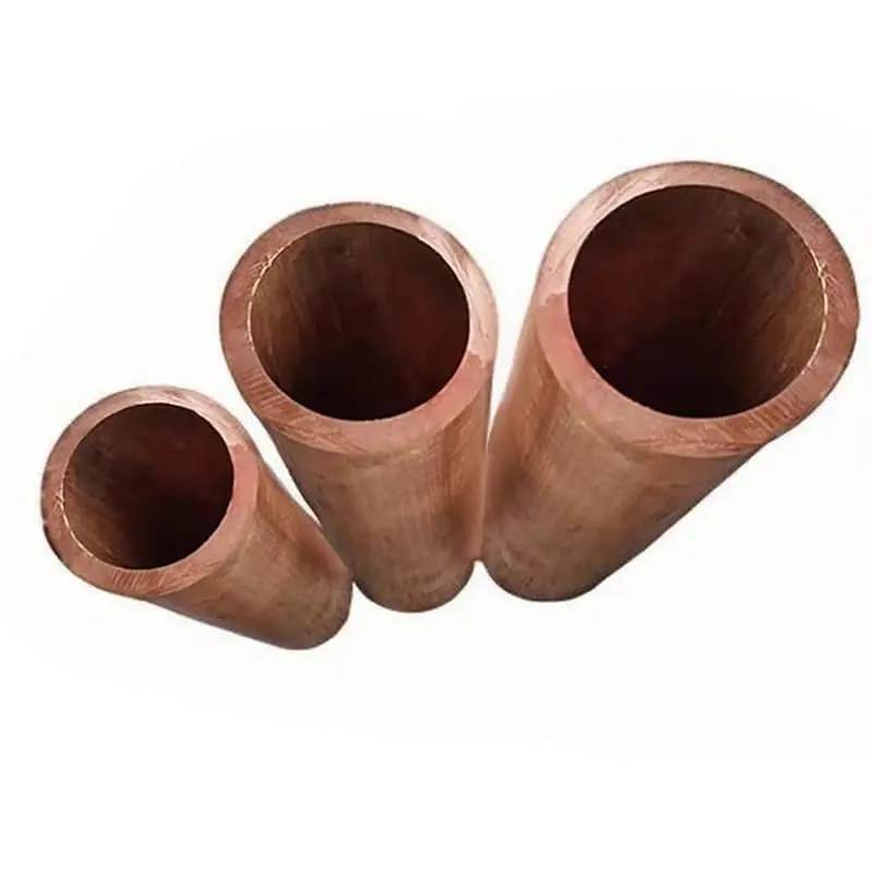 T2 Copper Tube Pipe Straight Tubing Large Caliber 45 48 50 54 55 60 65 67 70 100 105 159mm Length 10cm Corrosion Resistant