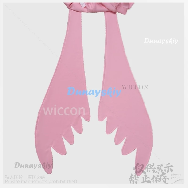 Ame KAngel Cosplay Anime Game Needy Girl Overdose Costume Red Hoodie For Women Girls Wigs Christmas Party Clothes Customized