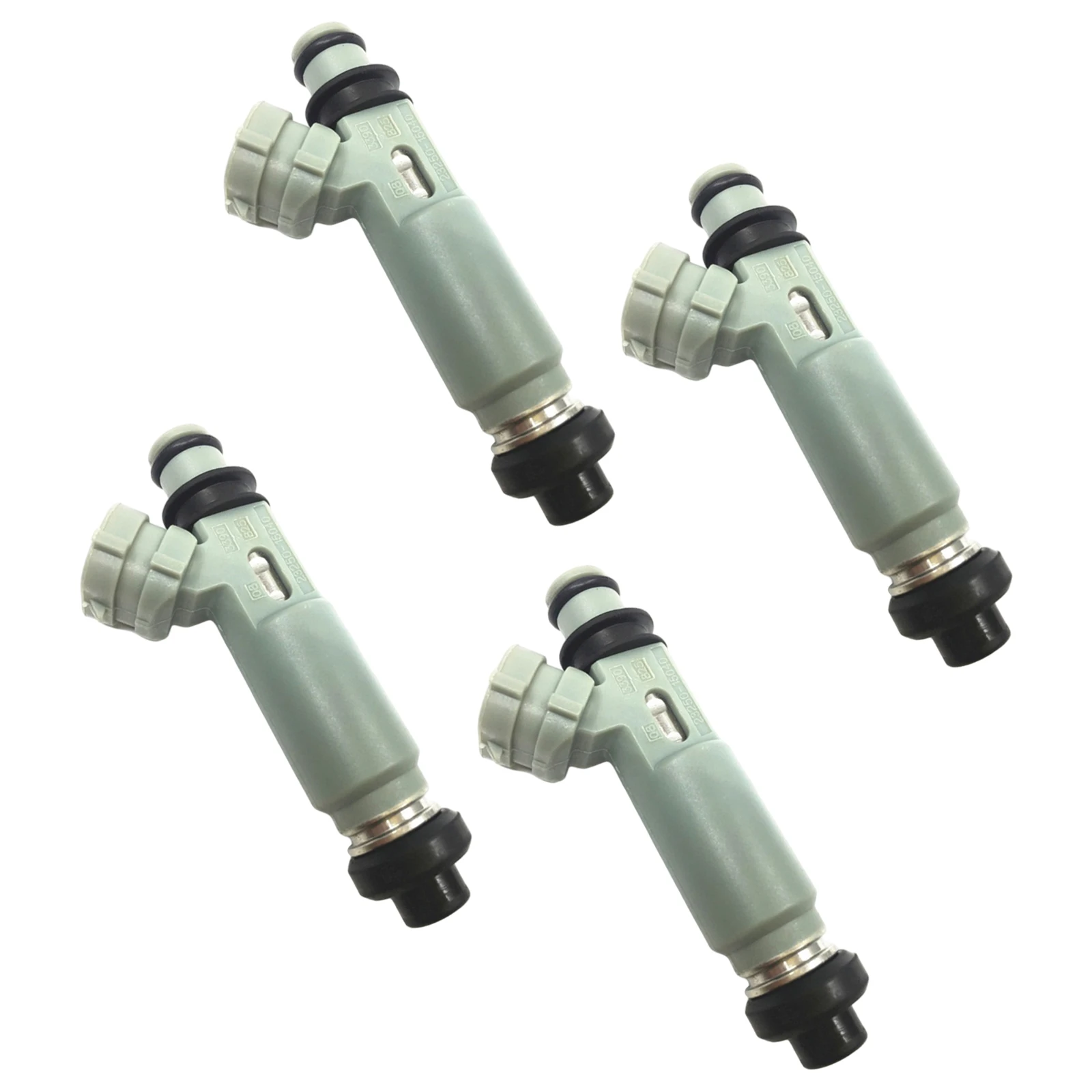 4-Pack Automotive Fuel Injector 23250-15040 for Toyota Corolla Spare Parts Premium Replaces Easy to Install