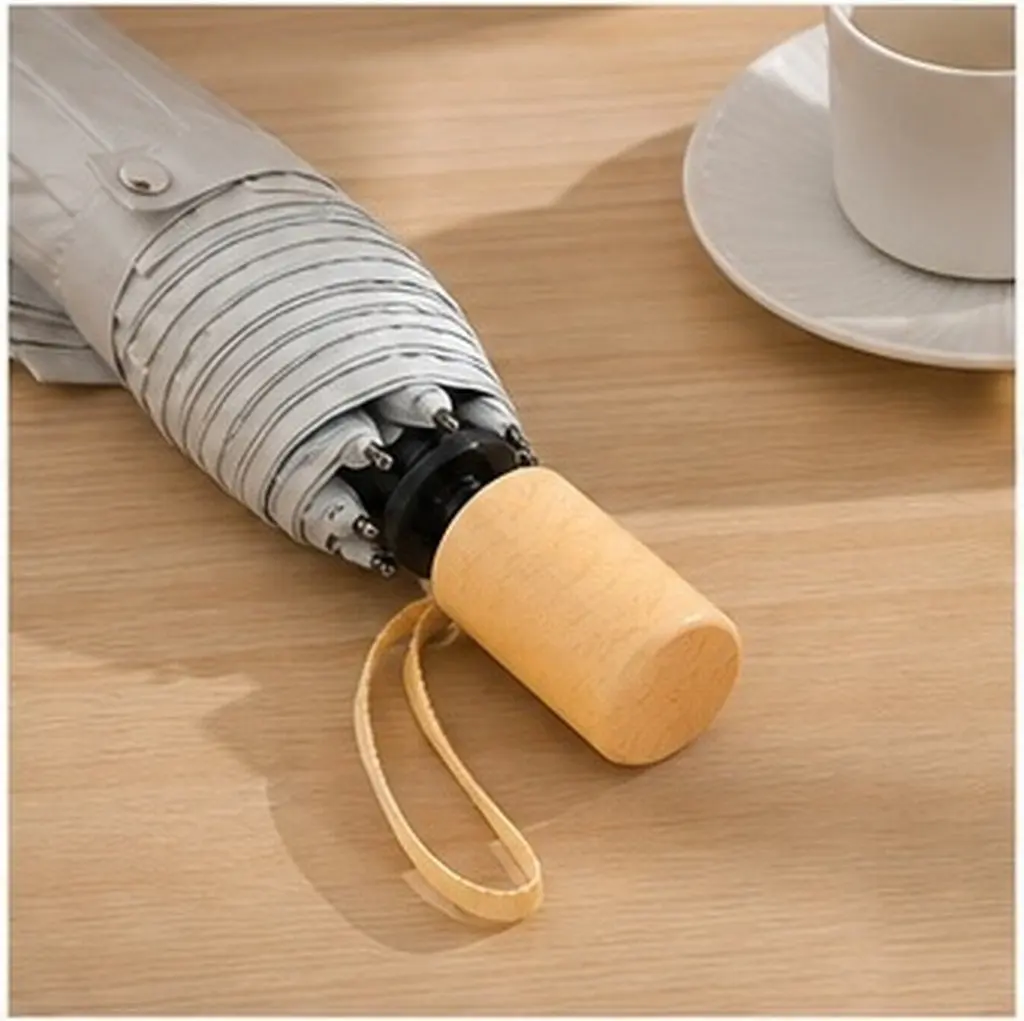 Plastic Replacement Handle Grip Folding Umbrella Threaded Inner Sleeve Umbrella Handle Repair Part Portable Grip