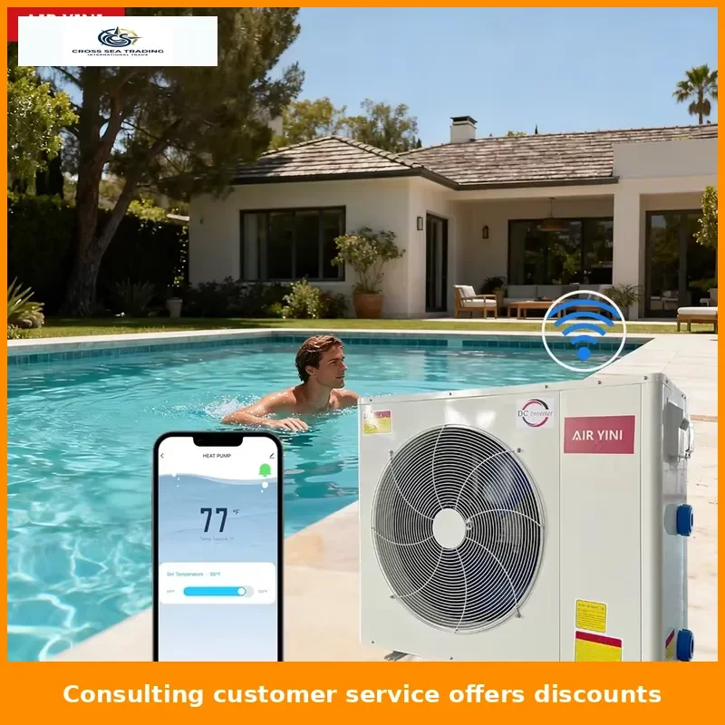 High-Efficiency Intelligent Constant-Temperature Swimming Pool Heat Pump Chiller with Variable Frequency Drive 21 kW 25 kW