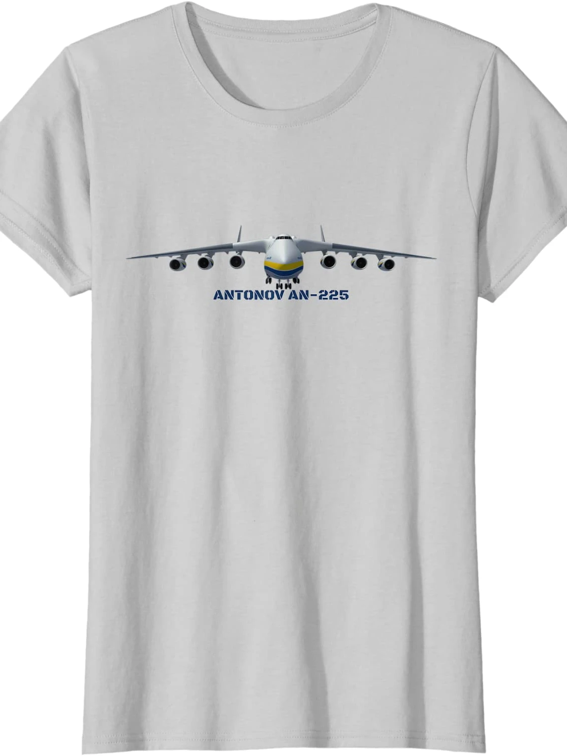 Ukrainian Antonov AN-225 Mriya Jet Cargo Plane T Shirt. Short Sleeve 100% Cotton Casual T-shirts Loose Top Size S-3XL