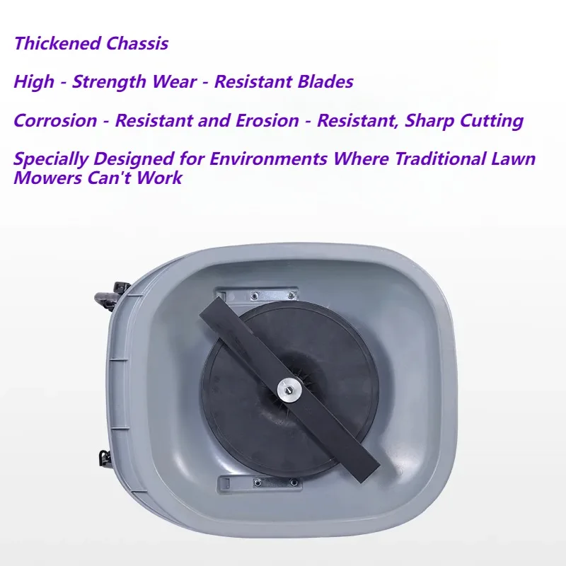 19インチエアクッション芝刈り機、ゴルフコースの斜面用ハンドプッシュエアクッション芝刈り機