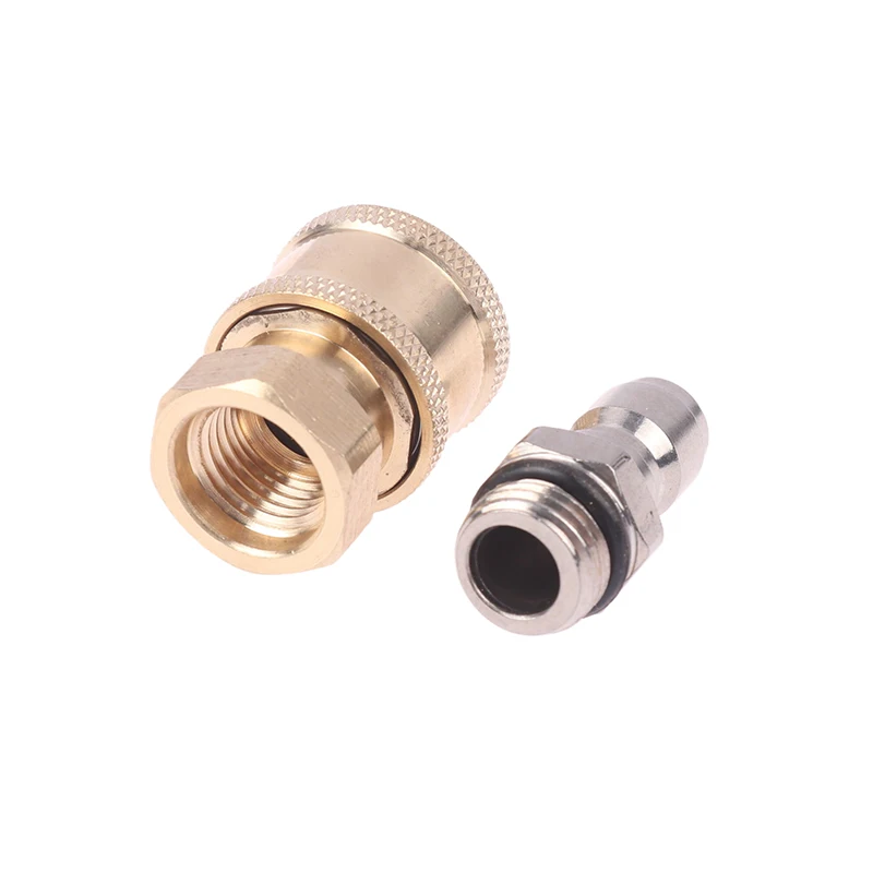 Pressure Washer Coupling For Garden Joints Replacement Parts 1/4 Quick Connector High Pressure Cleaning Machine Connector