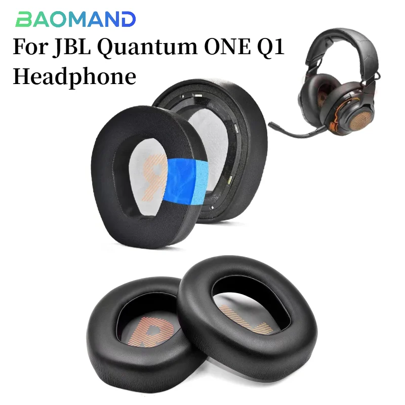 

Protein Leather Earpads Cushions for JBL Quantum ONE Q1 Headphones, Replacement Ear Pads Headset