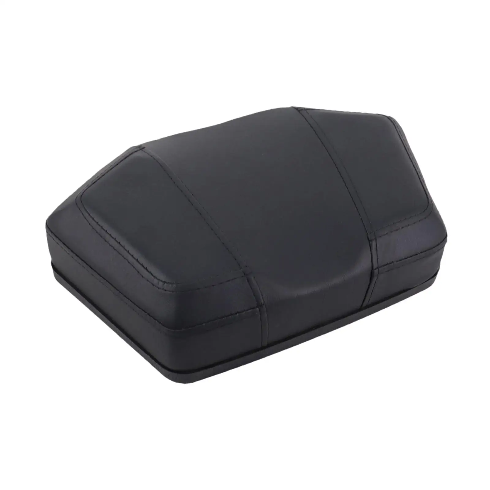 

Motorcycle Rear Sissy Bar Cushion Pad Comfortable Foam Leather Support for ATV Buggy Touring