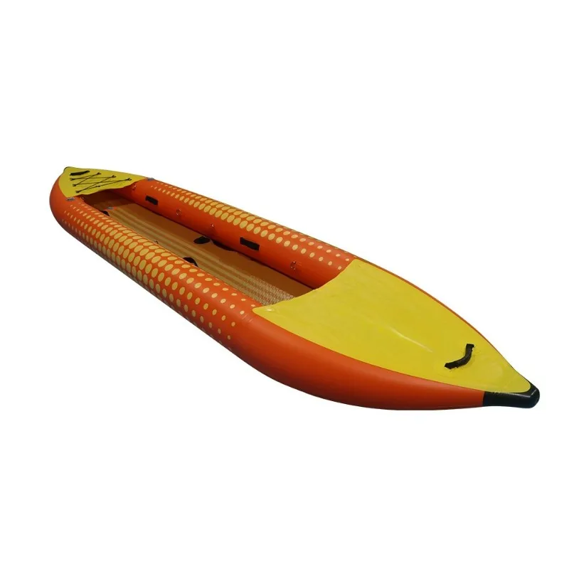 

Kayak inflatable boat, single and double brushed hard bottom Luya boat fishing boat