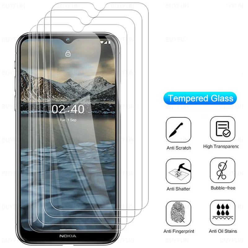 

Tempered Glass For Nokia 1.4 2.4 3.4 5.3 5.4 C10 C20 Plus C30 G10 G20 G300 G50 X10 X20 C01 Plus 7.2 Film Screen Protector Cover