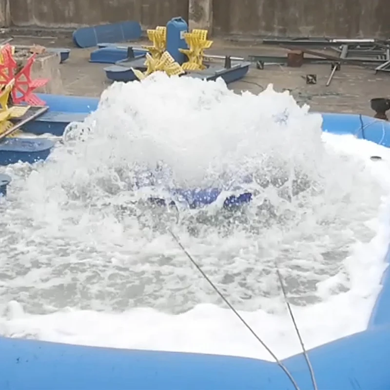 Spiral Impeller Design Surge Aerator 2HP For High Density Aquaculture