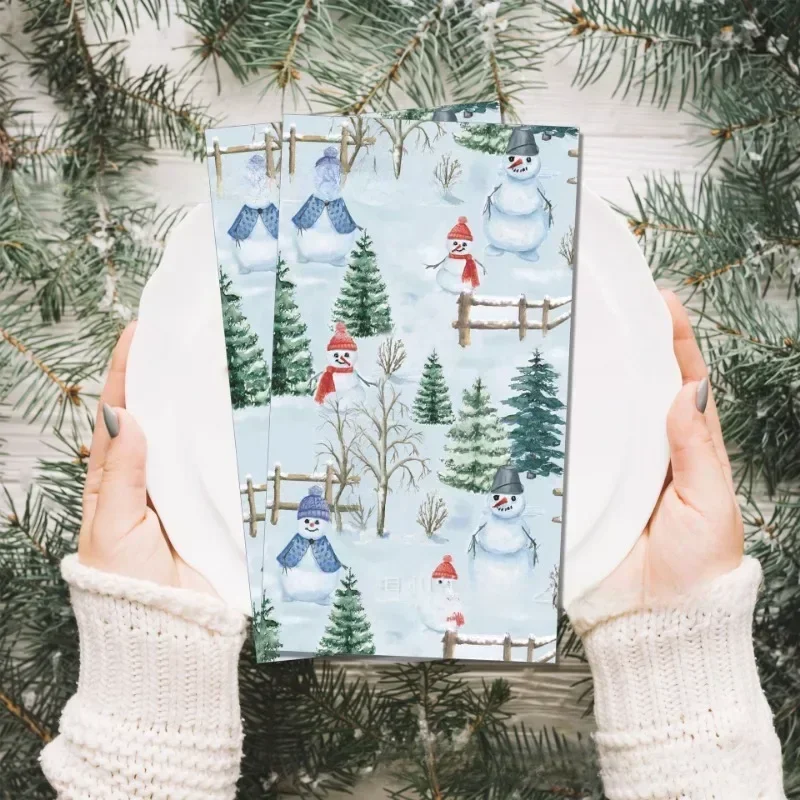 20-serviettes-de-noel-en-papier-jetable-2-epaisseurs-33x40cm-motif-bonhomme-de-neige-et-sapin-pour-la-decoration-de-fetes