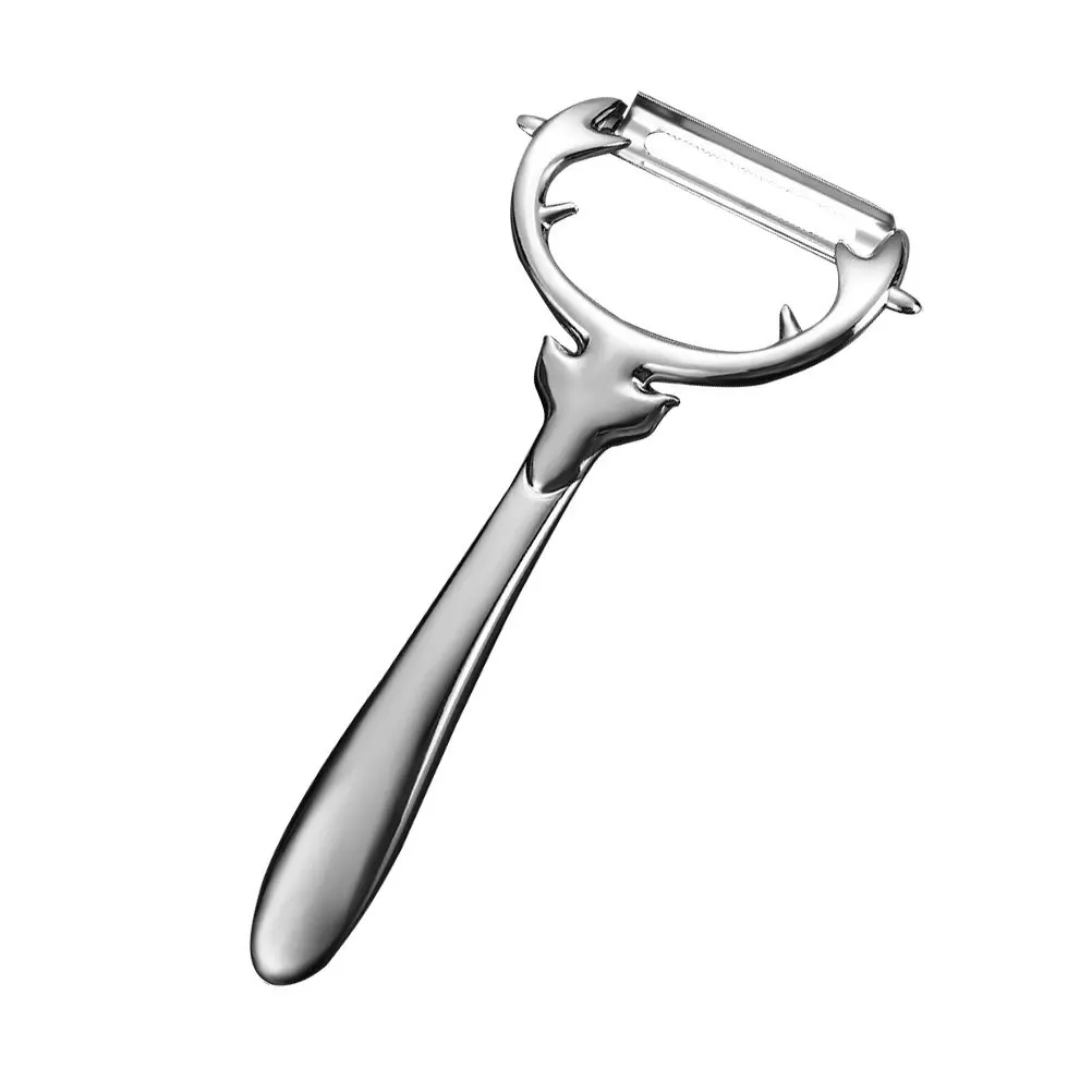 

1Pcs Zinc Alloy Vegetable Peeler Multifunctional Fruit Peeling Tool with Grater Kitchen Gadget for Potato Carrot Cucumber Easy