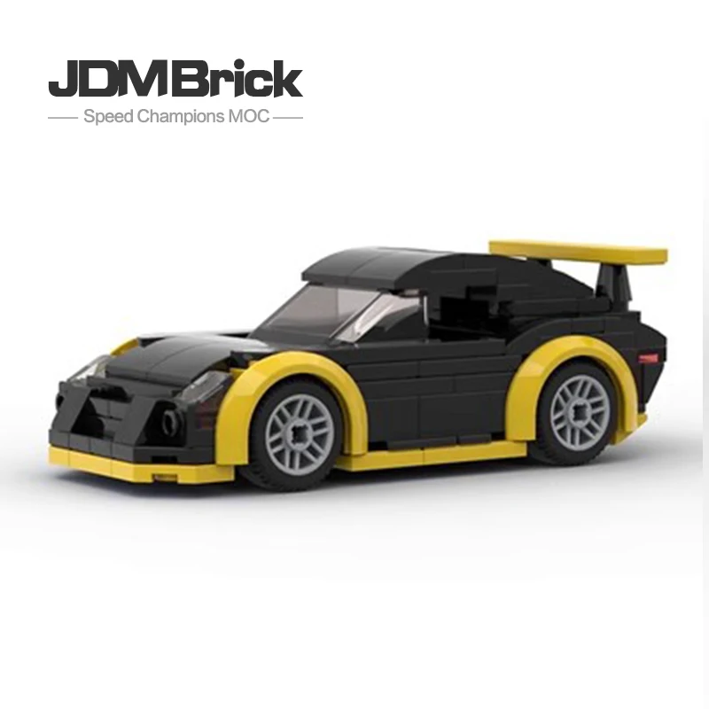 MOC-43682 Automotive Building Block Children DIY Small Particle Creative City Sports Car Puzzle Assembly Car Model Boy Toy Set