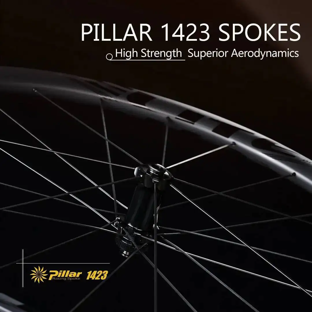 ELITEWHEELS PRO GRAVEL 700C Carbon Wheelset Inner 24mm Center Lock Disc Brake 50T Ratchet Cyclocross Wheels HG/XDR Hub