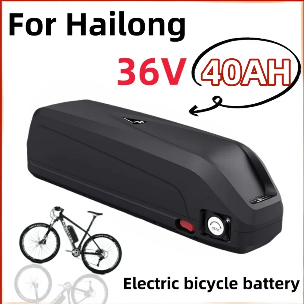 

For Hailong 36V 40Ah For Mountain Bicycle 350W 500W 750W 1000W Motor BBS02 BBS03 BBSHD Electric Bicycle