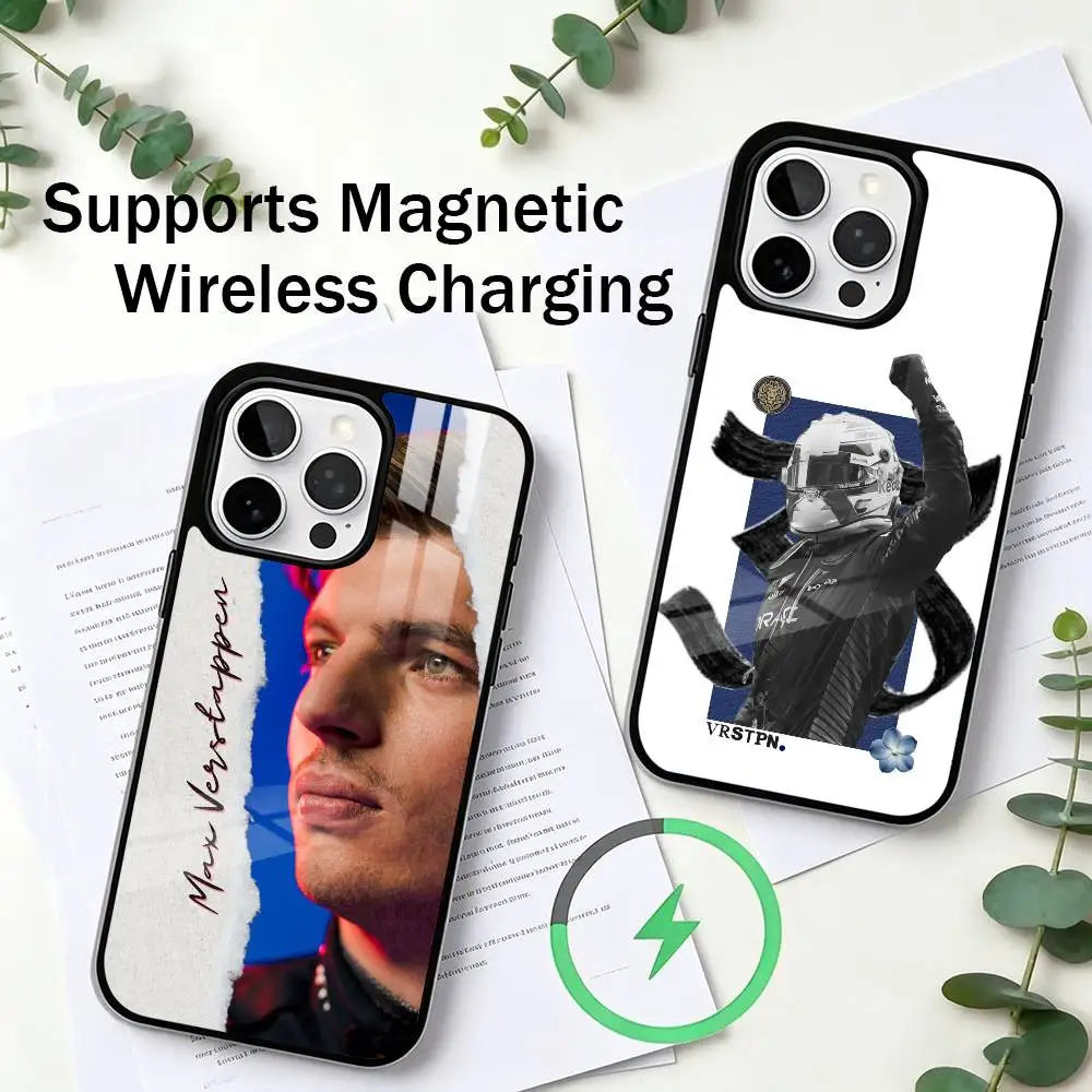 

V-Verstappen Racing Driver Lovely Phone Case For iPhone17,16,15,14,13,12,11 Plus,Pro Compatible with magnetic wireless charging