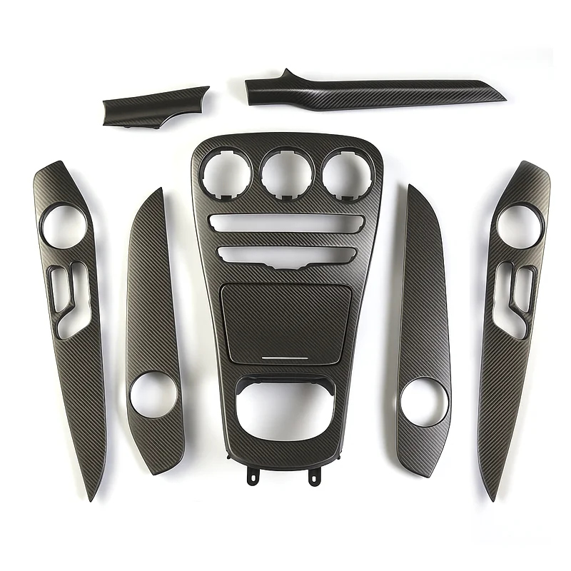 

STLFCarbon Fiber Matte Finish Interior Trim Panel Upgrade for Mercedess-Benzs C-Class