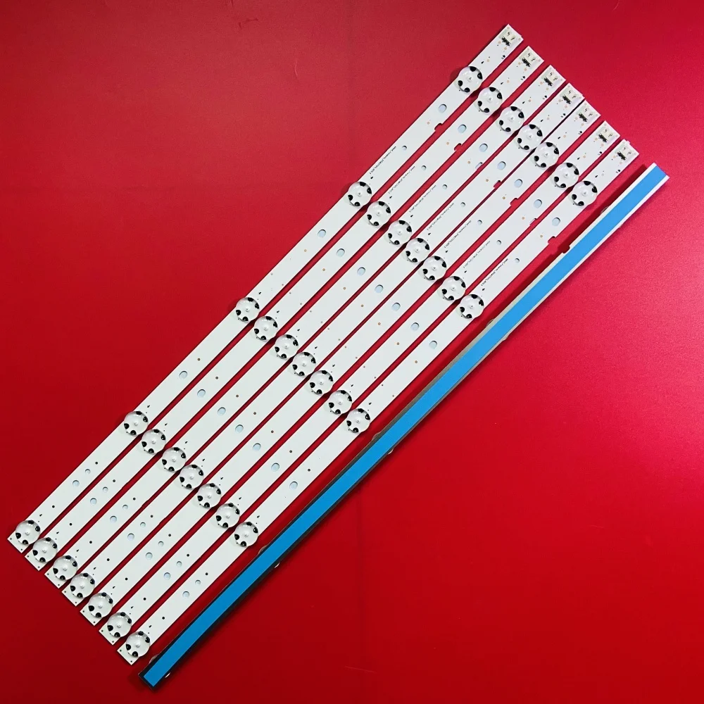 8 шт./компл. светодиодная лента для подсветки для TH-49DX600U TC-49DS600C TX-49DSW504 TX-49ES513E TX-49ESW404