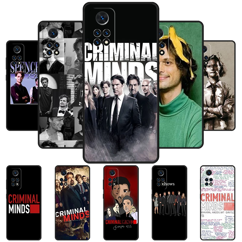 Criminals Minds TV Cover Phone Case For Redmi Note 11 EPro 11S 10 10T 9S Promax 8 Pro Xiaomi Mi 10 11 12X 12S Ultra Cover