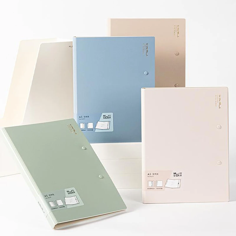 

Portable Foldable Folders Organize Artifacts File Contract Folders A4 To A5 Test Paper Storage Tool School Office Random Color
