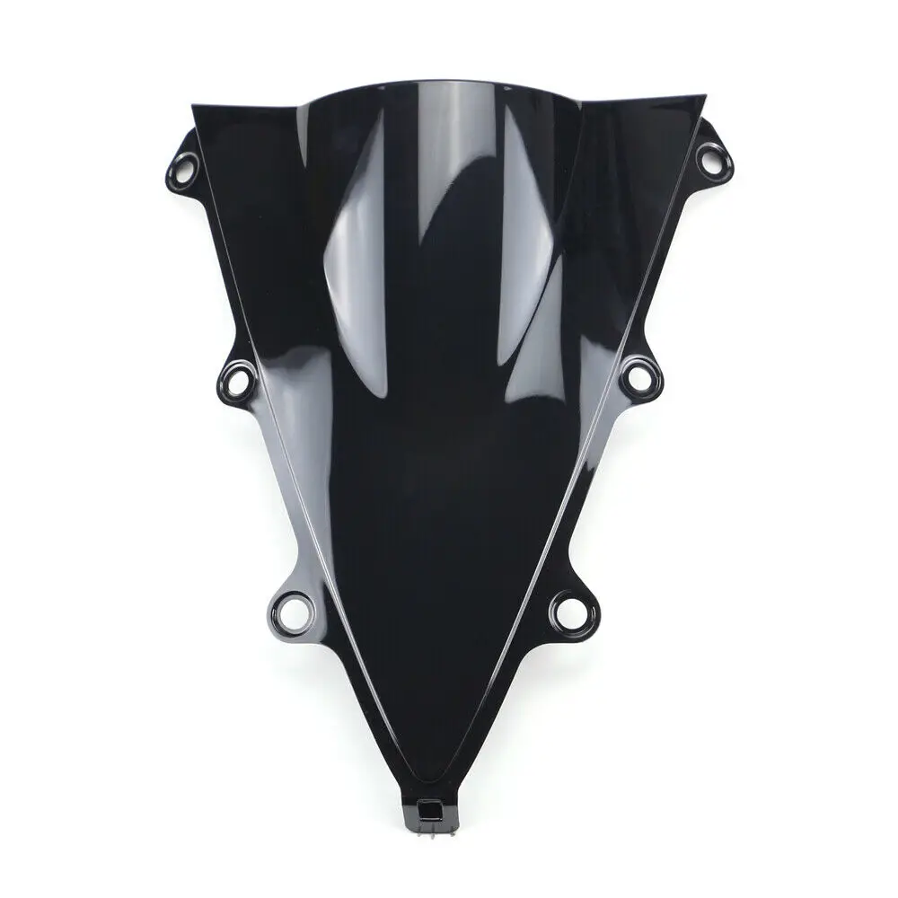 

Black Double Bubble Windscreen Windshield Screen ABS Shield Fit For Honda CBR300R 2014-2017