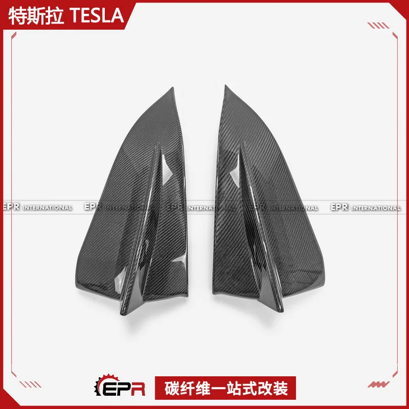 Suitable for Tesla Model 3 23+ Carbon Fiber EPA Style Rear Bumper Corner Small Surround Modification
