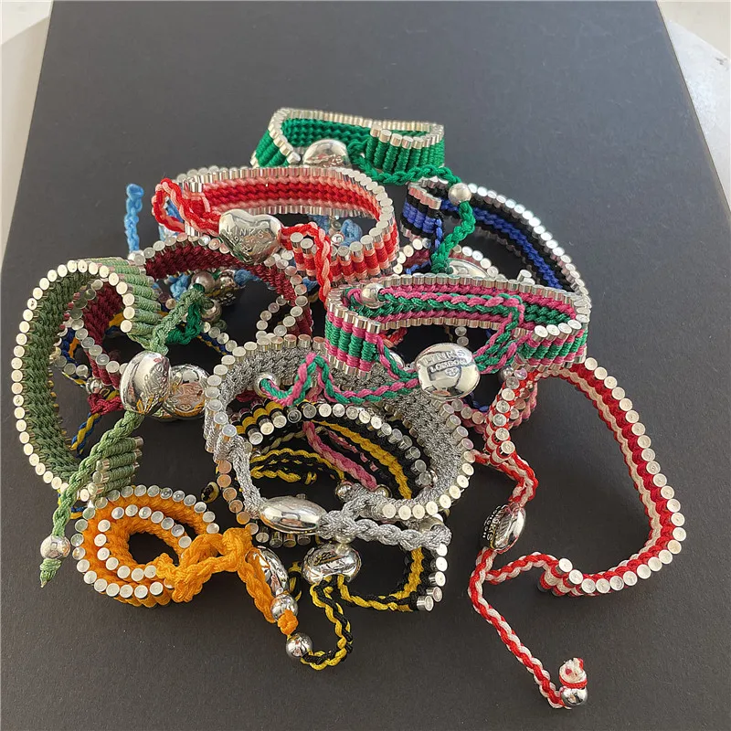 

LINKS Bracelet 925 Silver Friendship Weave Bracelet, Low price Wholesale, Christmas Gift